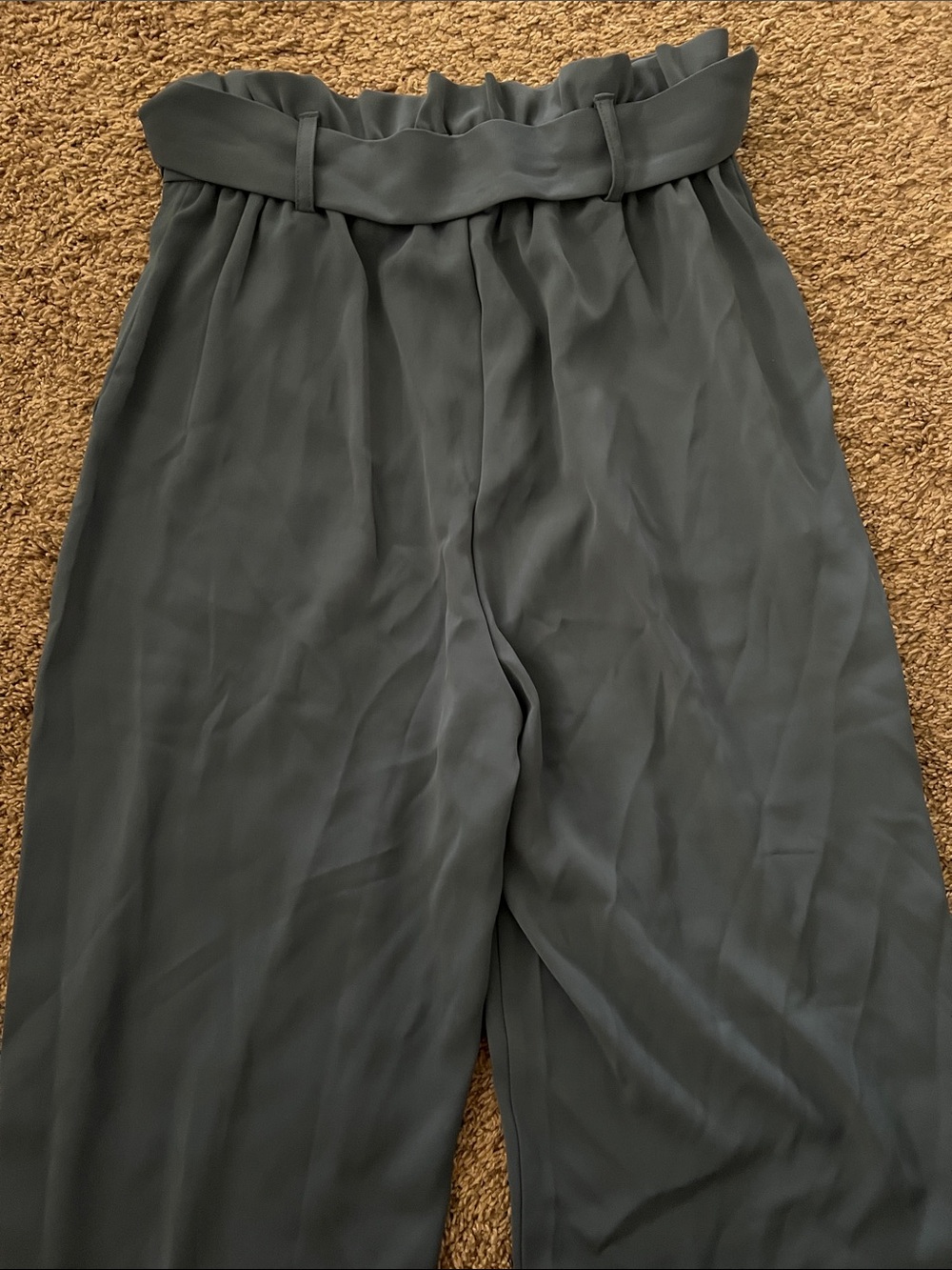 HALARA High-Waist Wide-Leg Pants — deep sea gray blue - Picture 4 of 5